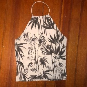 Bamboo Designed Halter Top